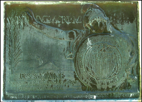Maine Memorial Relief, Graceland Cemetery, Albany NY