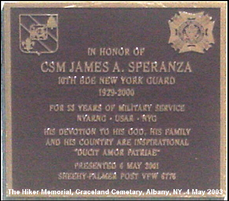 csm james a speranza, graceland cemetery, albany ny