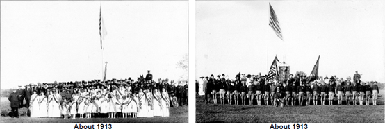 67 soldiers and sailors, flag, Sheehy-Palmer VFW Post, graceland cemetery